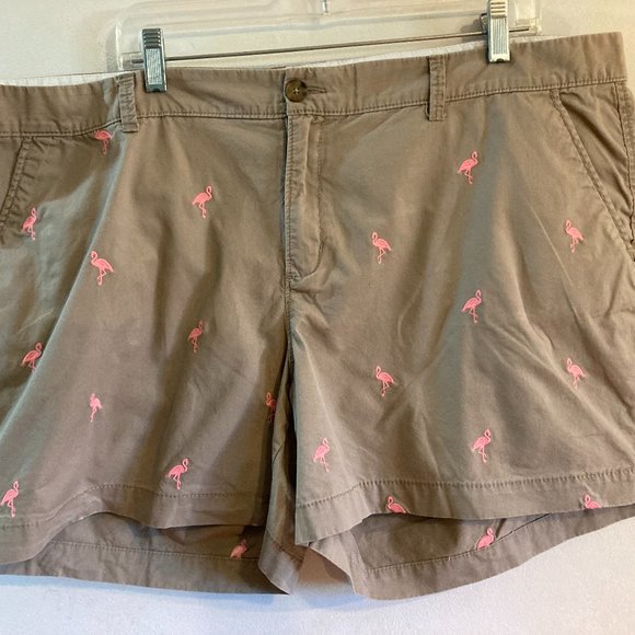 Old Navy Flamingo Shorts - Picture 1 of 3